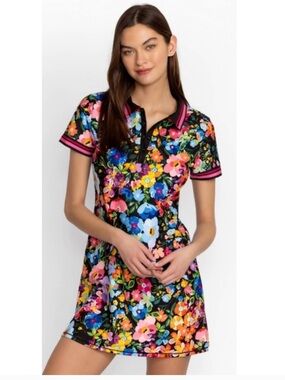 Johnny Was Bee Active Polo Tennis Dress Medium